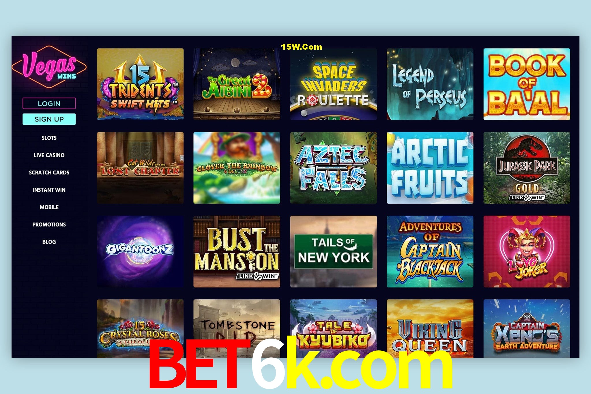 Experiência VIP bet6k.com